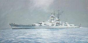Trumpeter 5360 - 1:350 - Kriegsschiff DKM Gneisenau